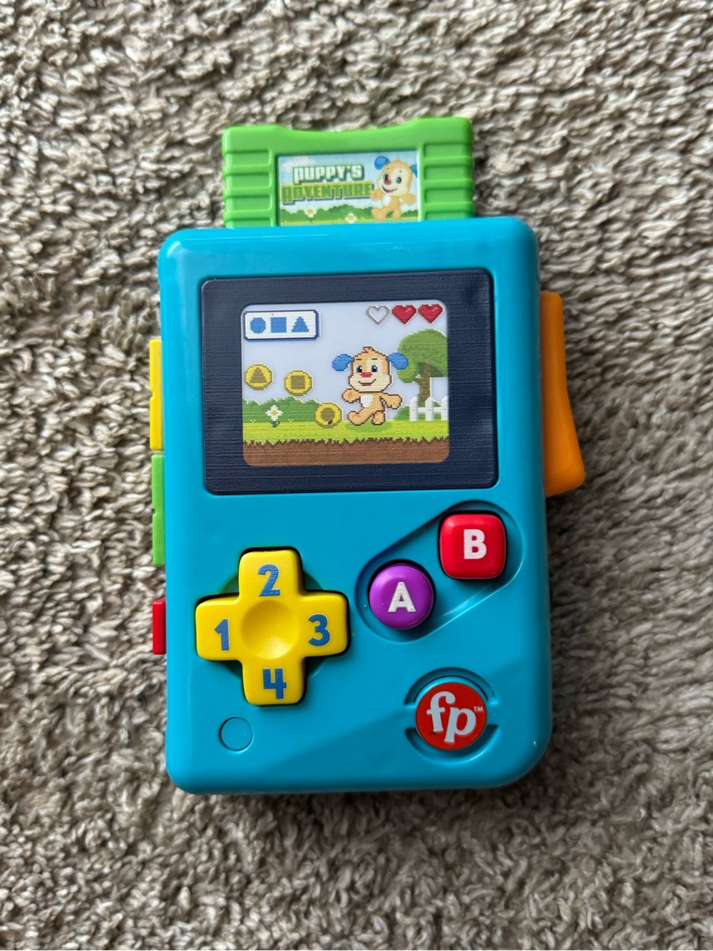 Fisher-Price Laugh & Learn Puppy’s Game Activity Toy Gameboy Tested Working